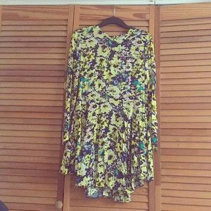 Long sleeve floral dress